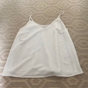 White tank top